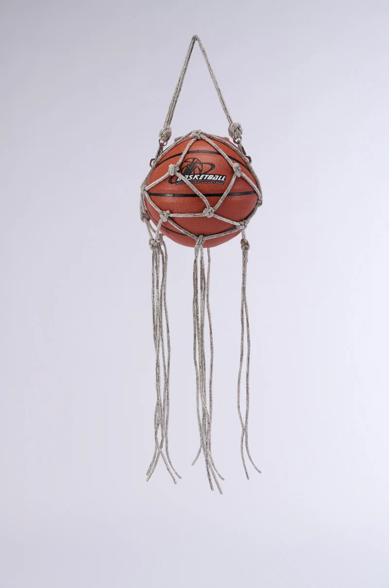 COURTSIDE BLING BASKETBALL PURSE - Akira Wear