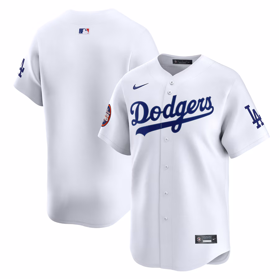 Men's Los Angeles Dodgers Nike White 2025 MLB World Tour: Tokyo Series Home Limited Jersey - Jersey