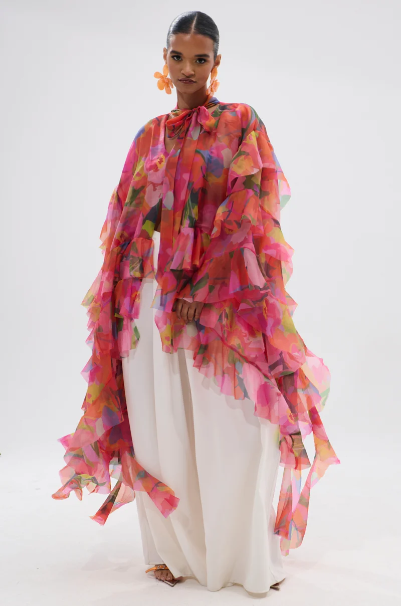 IN BLOOM FLORAL TOP - Akira Wear