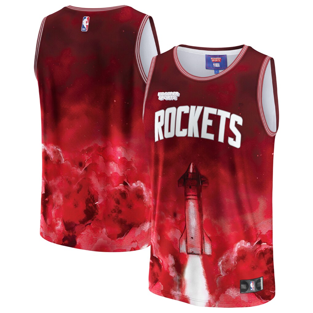 Unisex Houston Rockets NBA & KidSuper Studios by Fanatics Red Hometown Jersey - Jersey