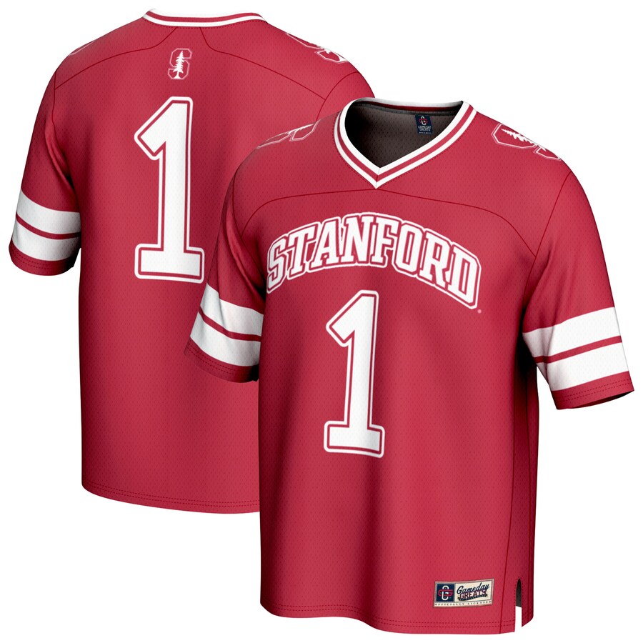 Youth GameDay Greats #1 Cardinal Stanford Cardinal Collegiate Football Fashion Jersey - Jersey