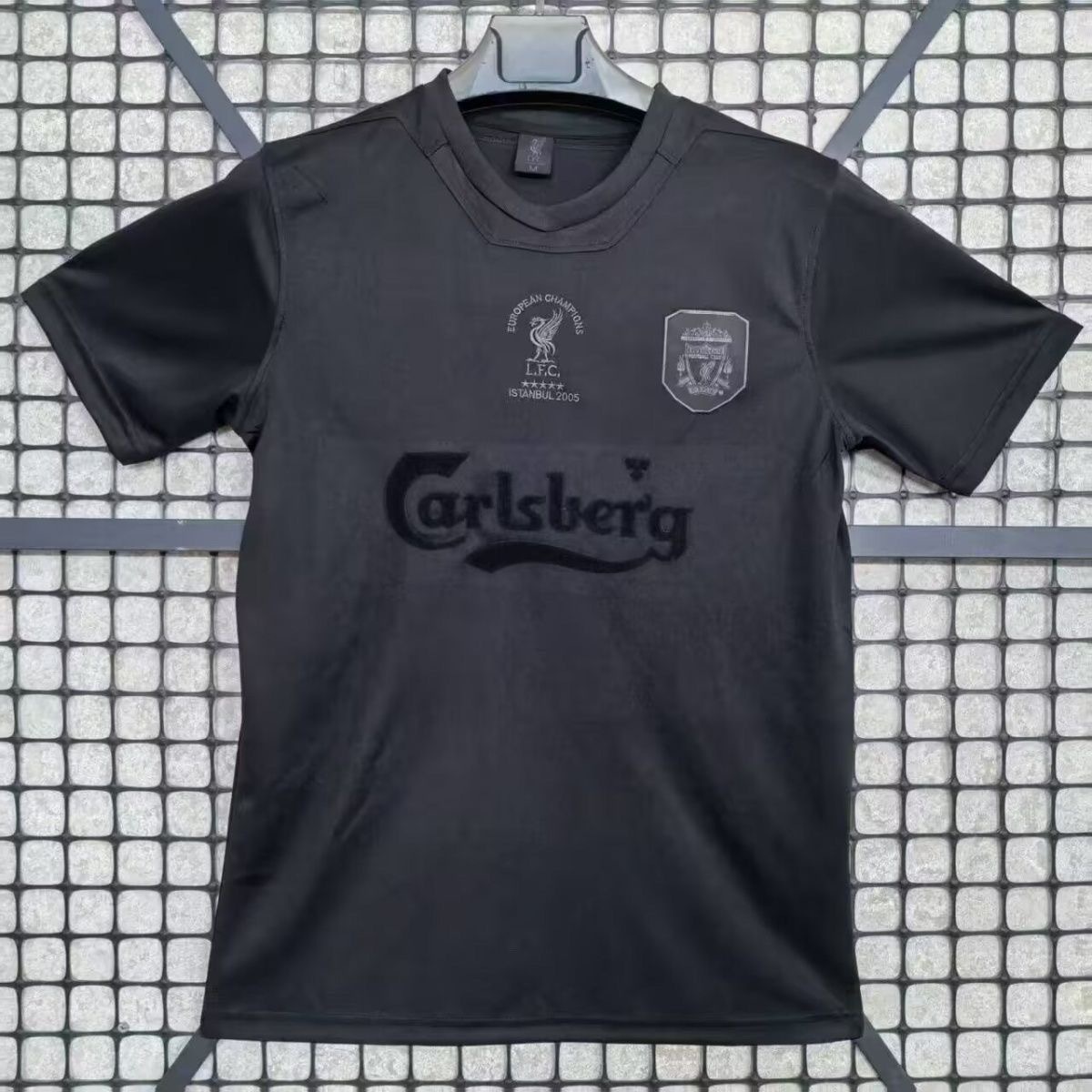 Liverpool Football Jersey 20th Anniversary Istanbul Blackout Custom Shirt 2025/26 - Jersey