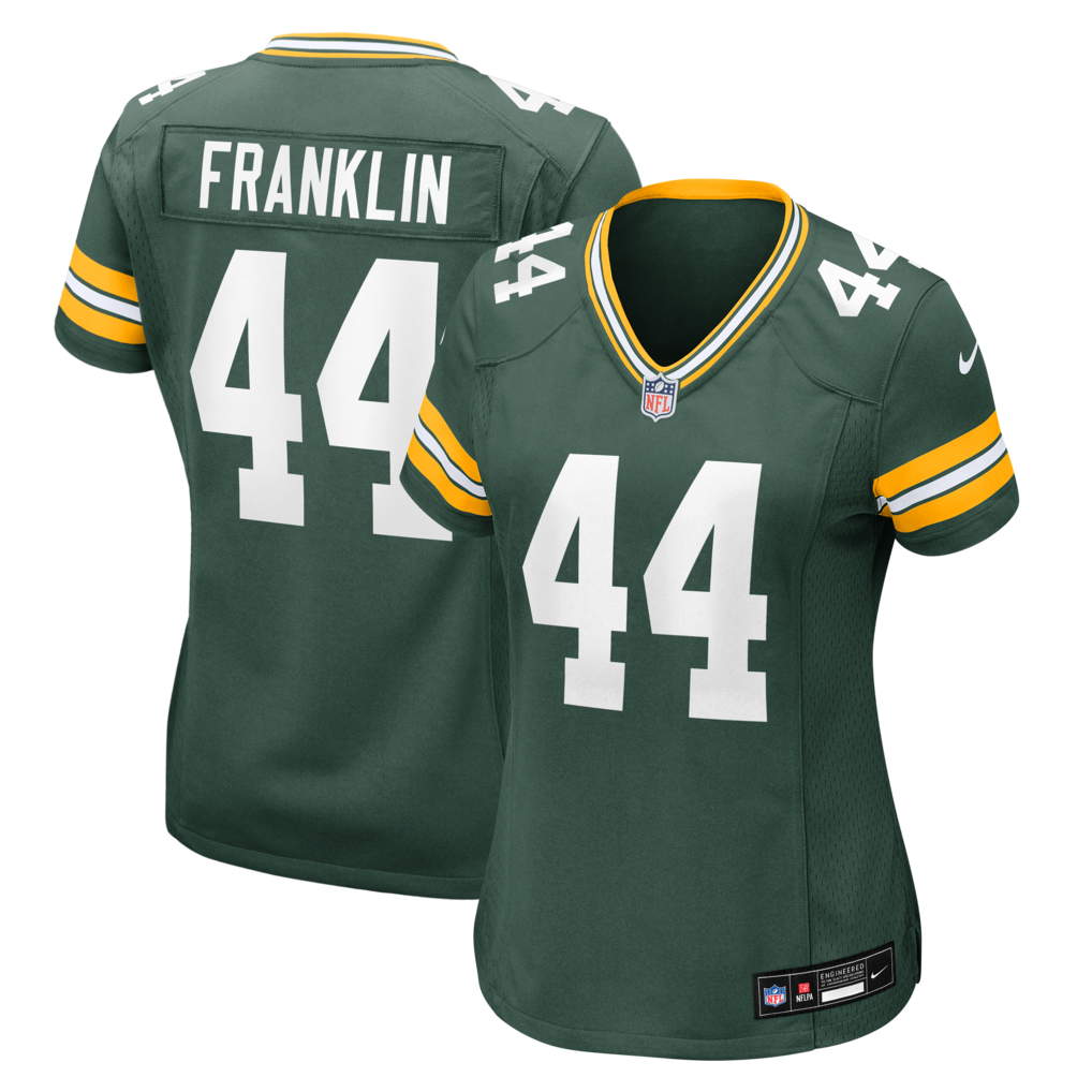 Women's Green Bay Packers Zaire Franklin Nike Green Team Game Jersey - Jersey