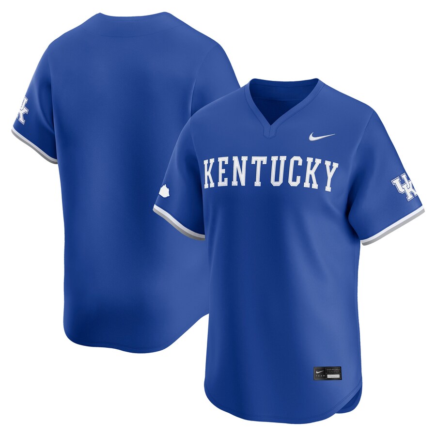 Men's Nike Royal Kentucky Wildcats College Limited Baseball Jersey - Jersey