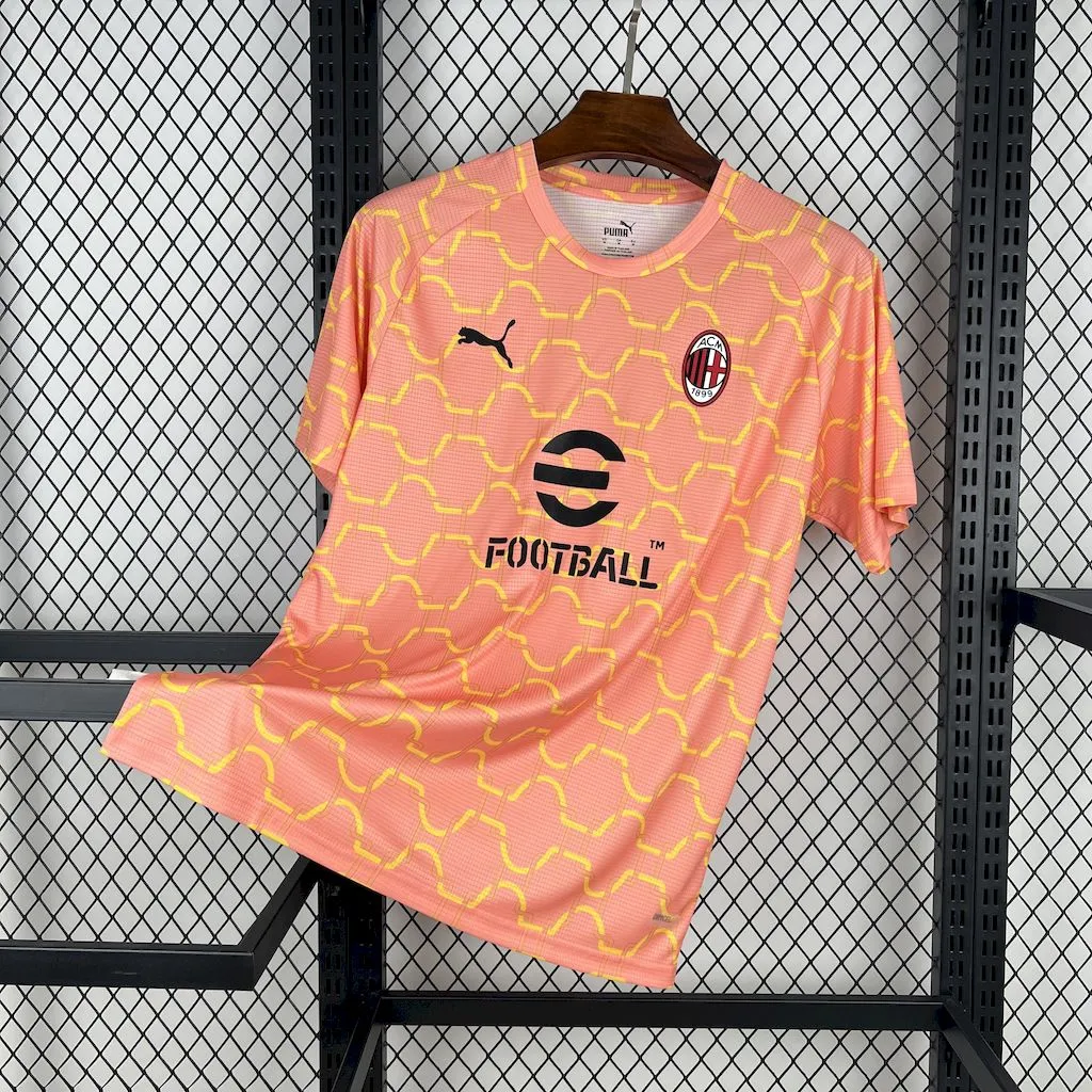 AC Milan Soccer Jersey Traininng Custom Shirt 2025/26 - Jersey