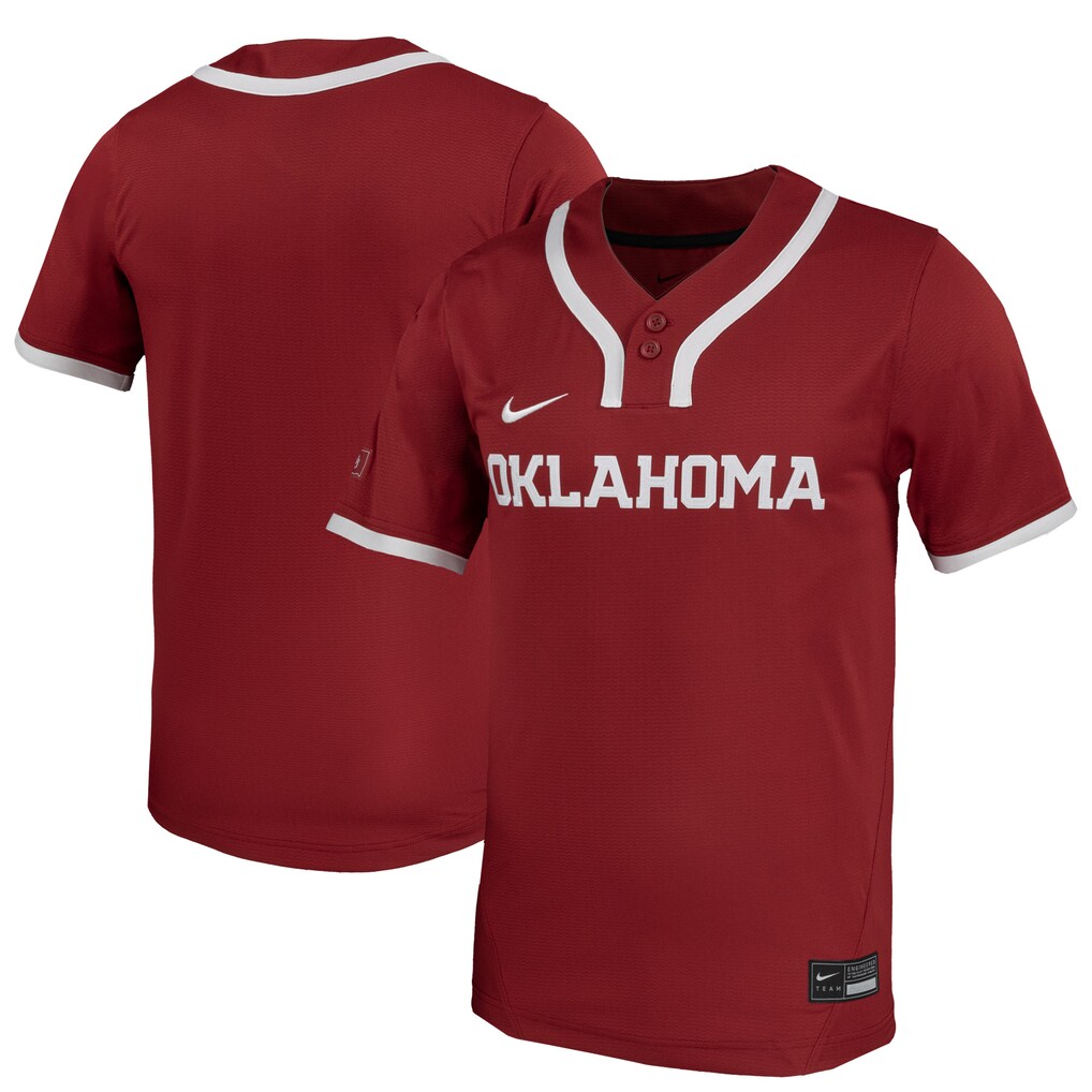 Unisex Nike Crimson Oklahoma Sooners Limited Softball Jersey - Jersey