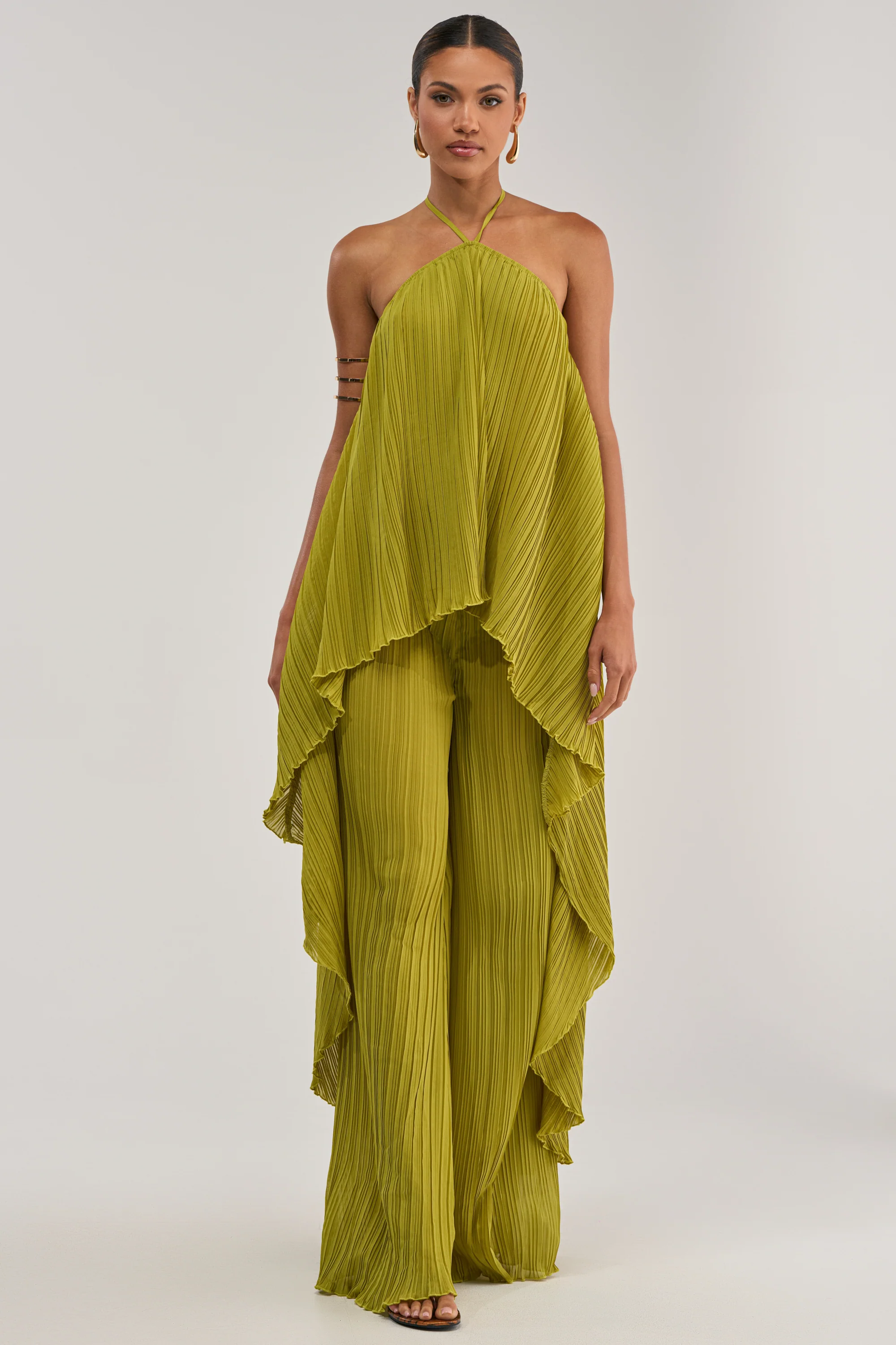 CRUSHIN ON YOU BLOUSE IN CHARTREUSE - Akira Wear