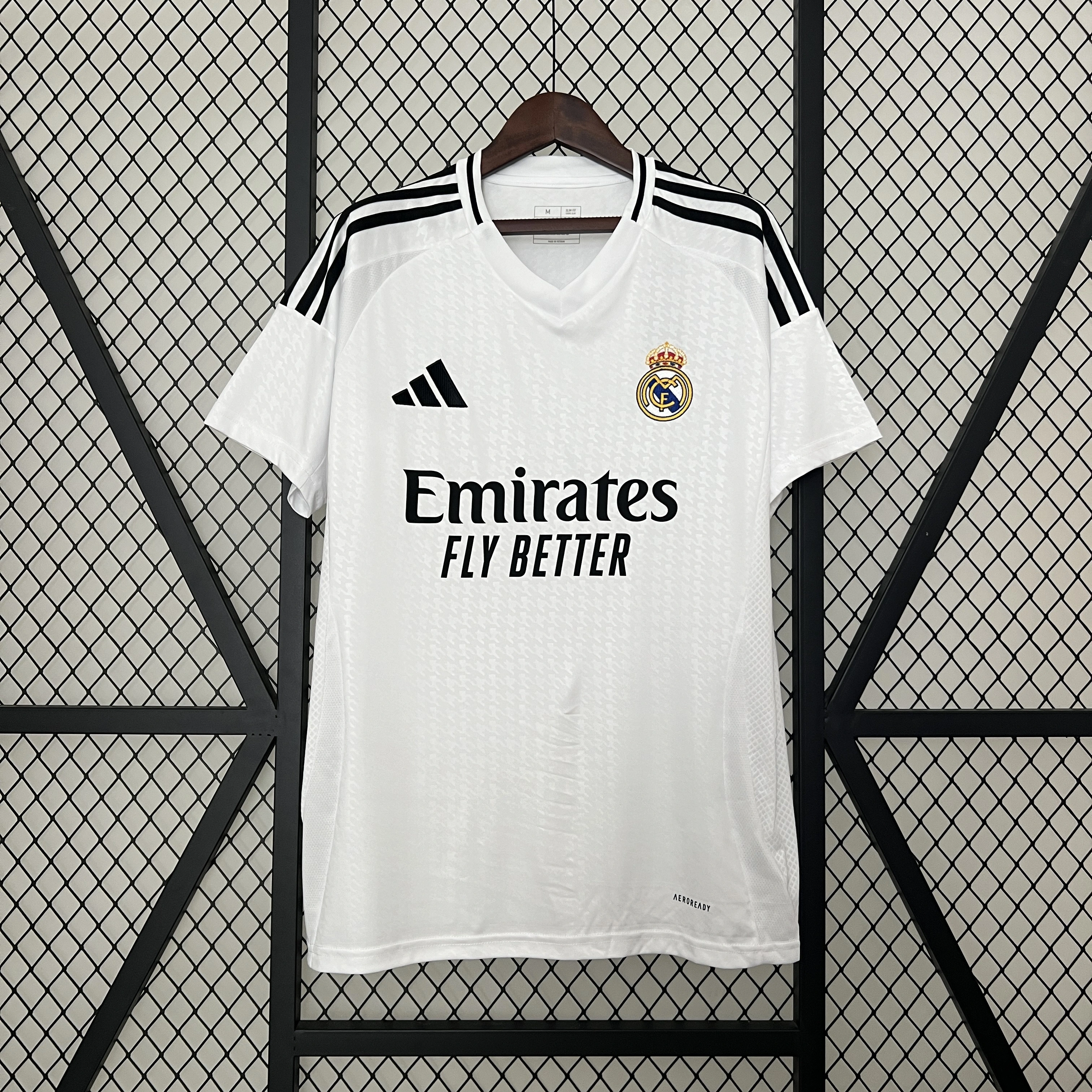 Real Madrid Soccer Jersey Home Custom Shirt 2024/25 - Jersey