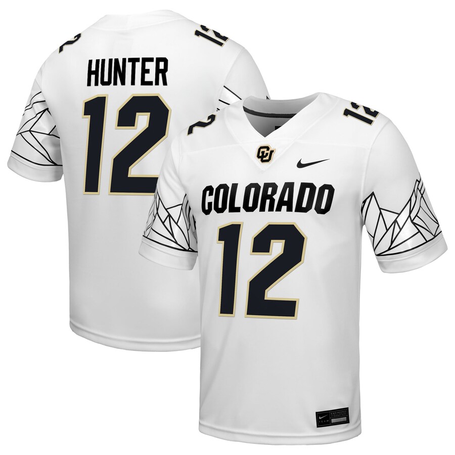 Men's Nike Travis Hunter White Colorado Buffaloes Alumni Game Jersey - Jersey