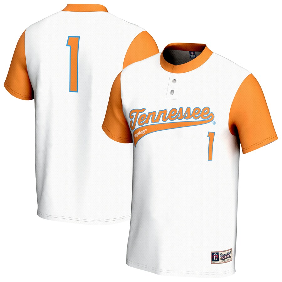 Unisex GameDay Greats  White Tennessee Volunteers Softball Fashion Jersey - Jersey