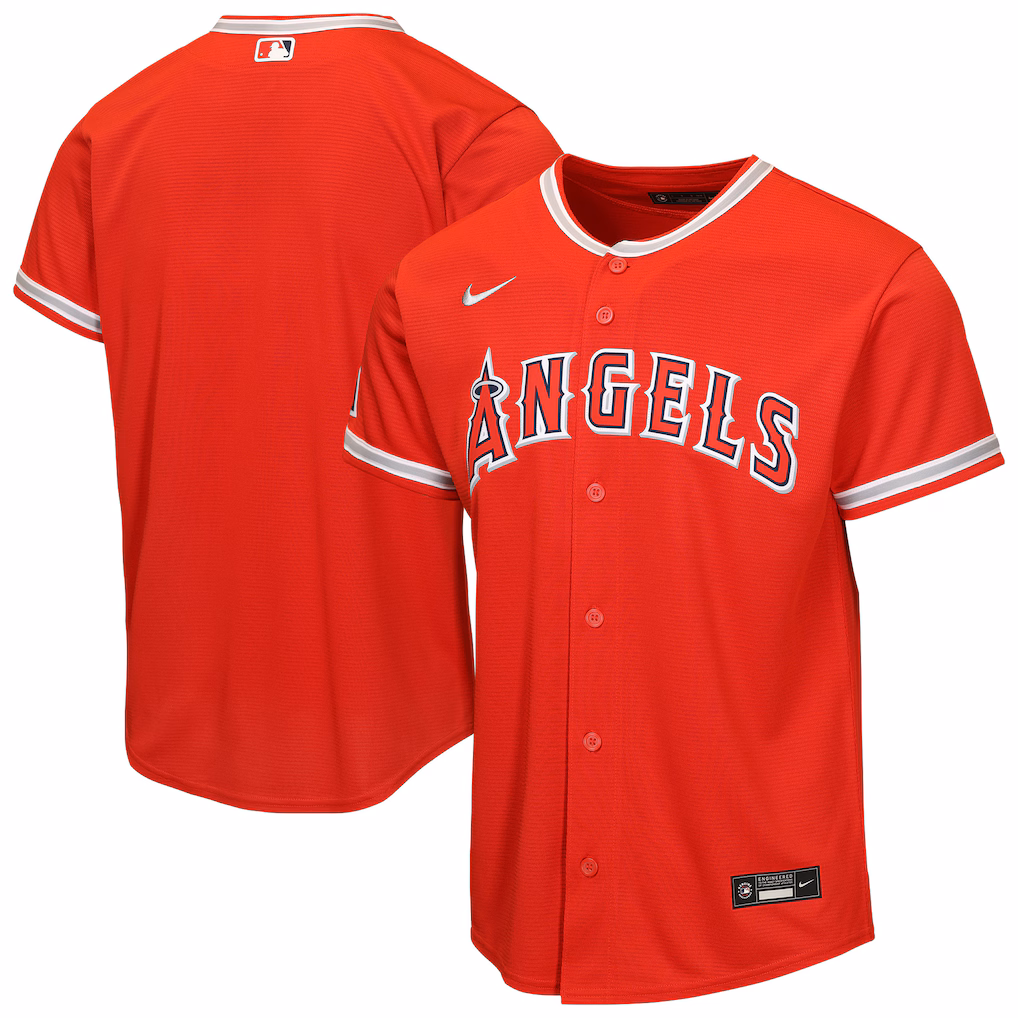 Youth Los Angeles Angels Nike Red Alternate Stadium Jersey - Jersey