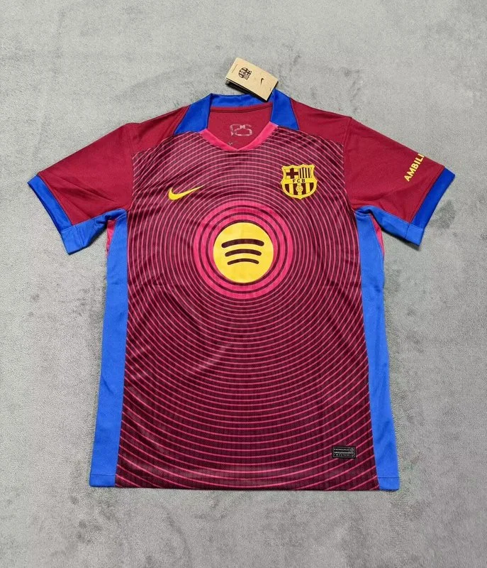 Barcelona Soccer Jersey Special Edition Custom Shirt 2025/26 - Jersey