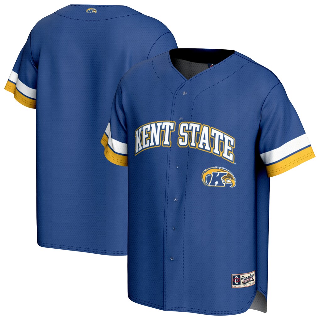 Youth GameDay Greats Navy Kent State Golden Flashes Spirit Baseball Jersey - Jersey