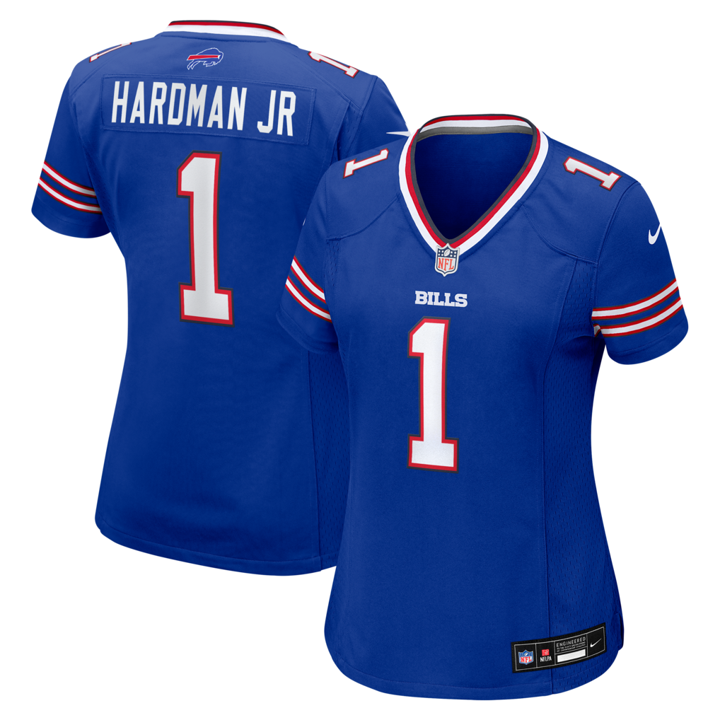 Women's Buffalo Bills Mecole Hardman Nike Royal Team Game Jersey - Jersey
