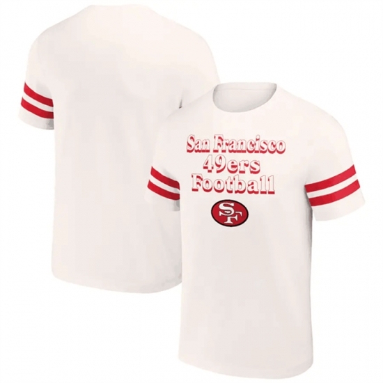 Men's San Francisco 49ers Cream X Darius Rucker Collection Vintage T Shirt - Jersey