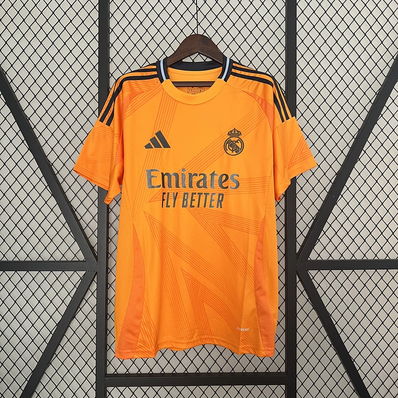 Real Madrid Soccer Jersey Away Custom Shirt 2024/25 - Jersey