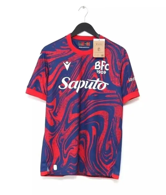 Bologna Soccer Jersey Third Away Custom Shirt 2024/25 - Jersey