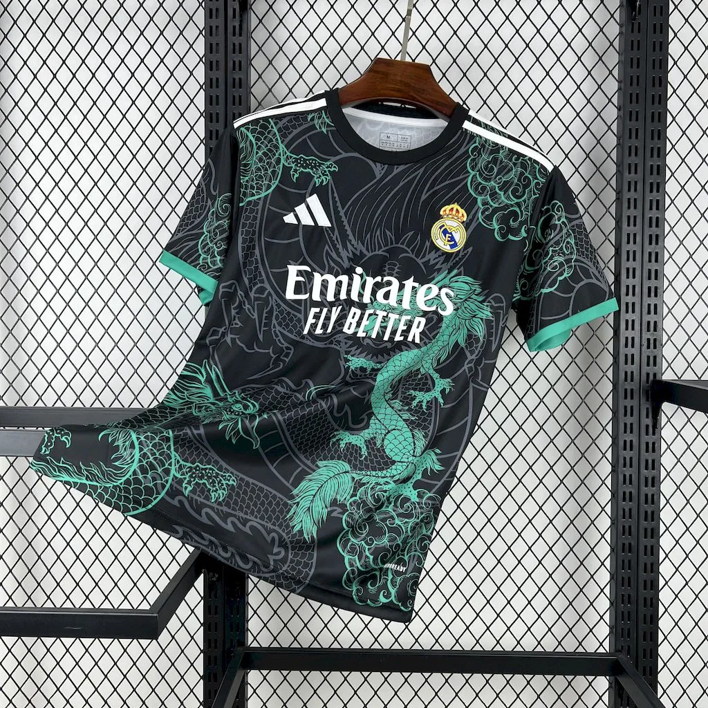 Real Madrid Soccer Jersey Dragon Special Edition Custom Shirt 2025/26 - Jersey