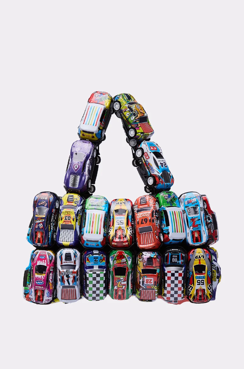 I GO FAST RACE CAR PURSE - Akira Wear