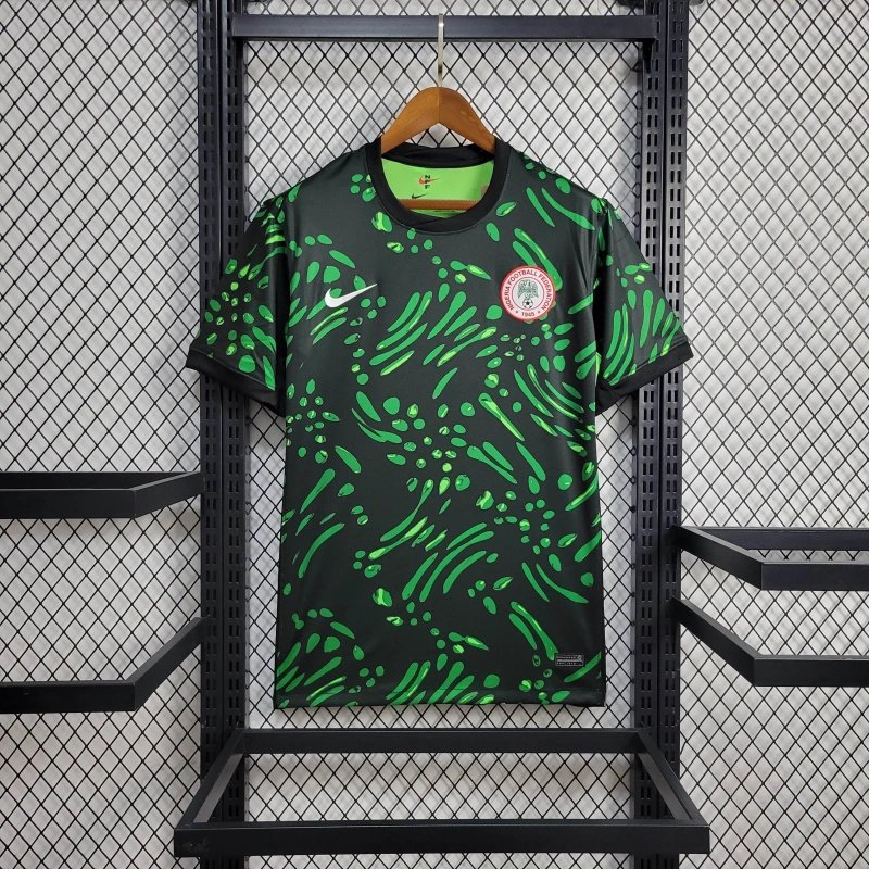 Nigeria Soccer Jersey Away Custom Shirt 2024 - Jersey