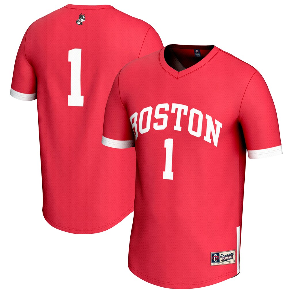 Youth GameDay Greats Scarlet Boston University Lightweight Collegiate Men's Lacrosse Fashion Jersey - Jersey