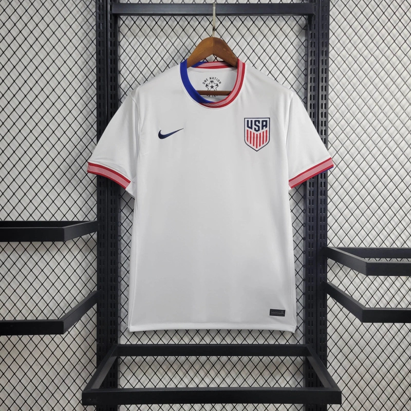 USA Soccer Jersey Home Custom Shirt Copa America 2024 - Jersey