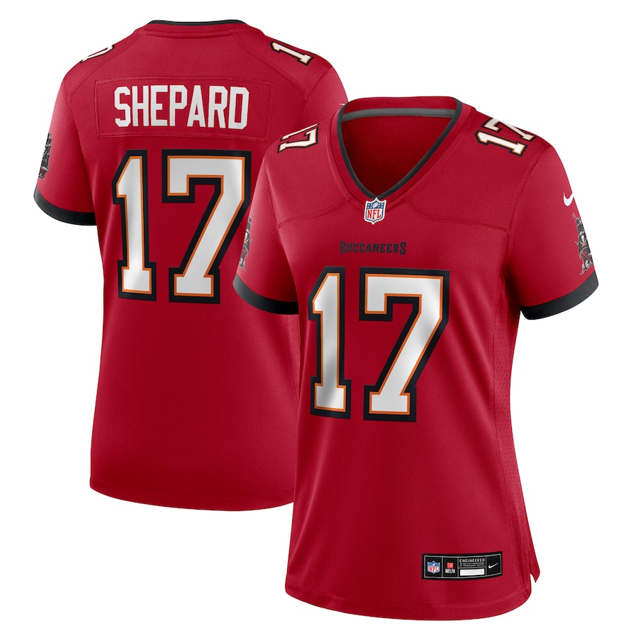 Women's Tampa Bay Buccaneers Sterling Shepard Nike Red Team Game Jersey - Jersey
