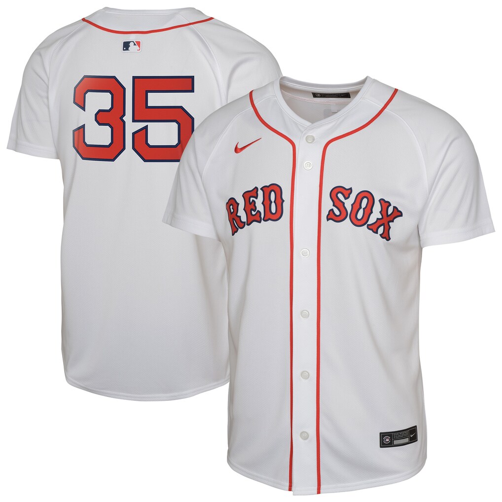 Youth Boston Red Sox Garrett Crochet Nike White Limited Player Jersey - Jersey
