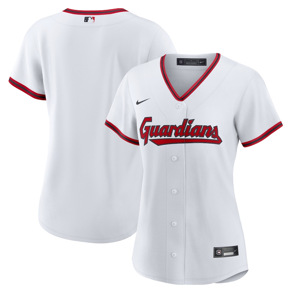 Women's Cleveland Guardians  Nike White Home Replica 2.0 Jersey - Jersey