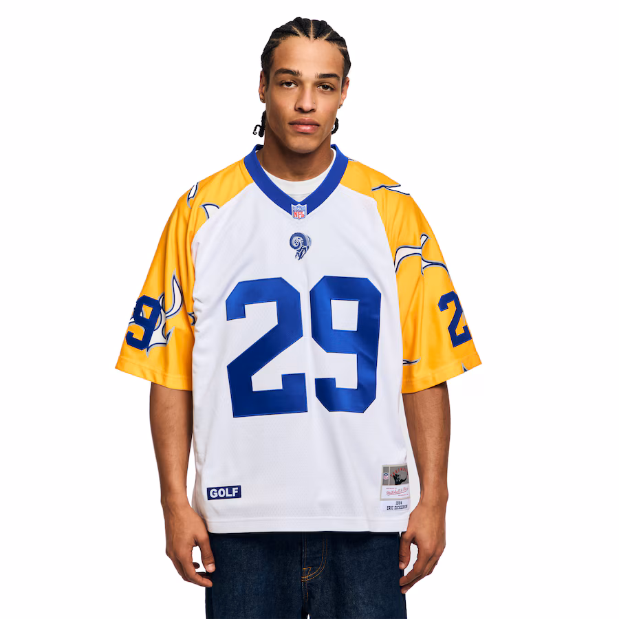 Unisex Los Angeles Rams Eric Dickerson Mitchell & Ness x Golf Wang White 1984 Legacy Fashion Jersey - Jersey