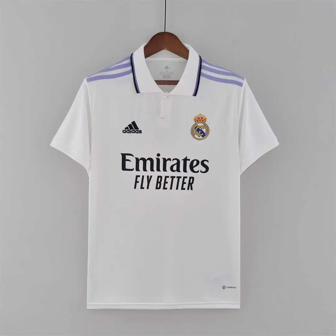 Real Madrid Soccer Jersey Home Custom Shirt 2022/23 - Jersey