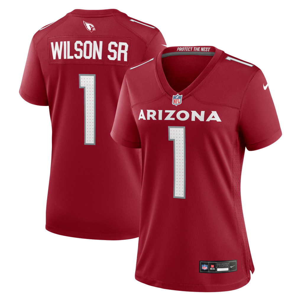Women's Arizona Cardinals Mack Wilson Nike Cardinal Team Game Jersey - Jersey