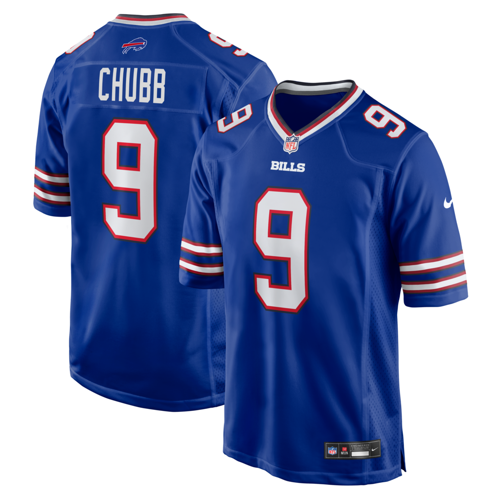 Men's Buffalo Bills Bradley Chubb Nike Royal Team Game Jersey - Jersey