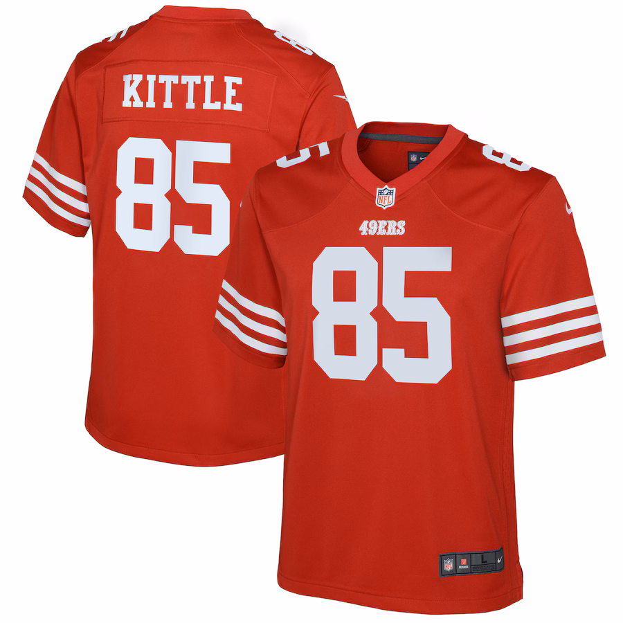 Youth San Francisco 49ers Nike Scarlet Game Jersey - Jersey