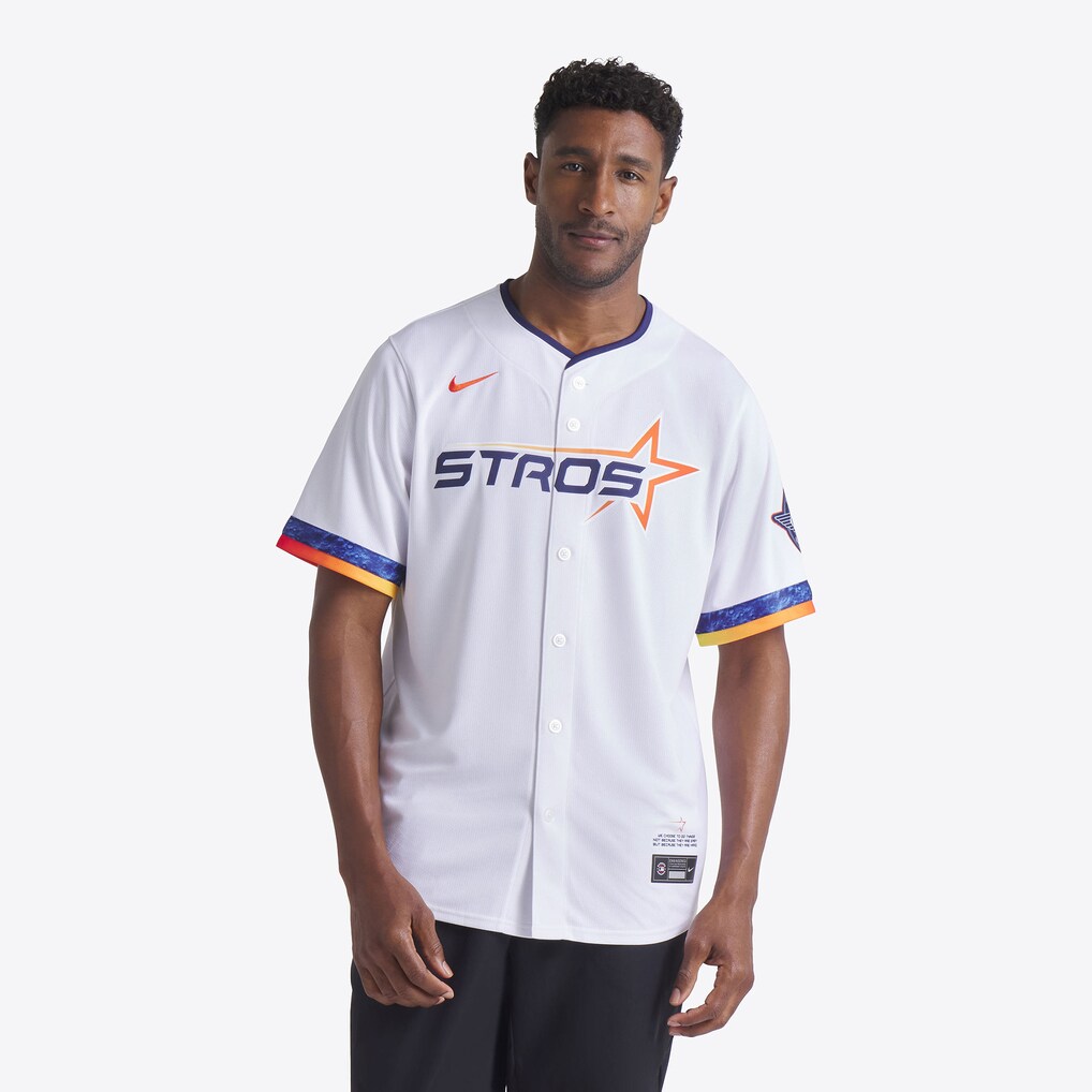 Men's Houston Astros  Nike White 2025 City Connect Limited Jersey - Jersey