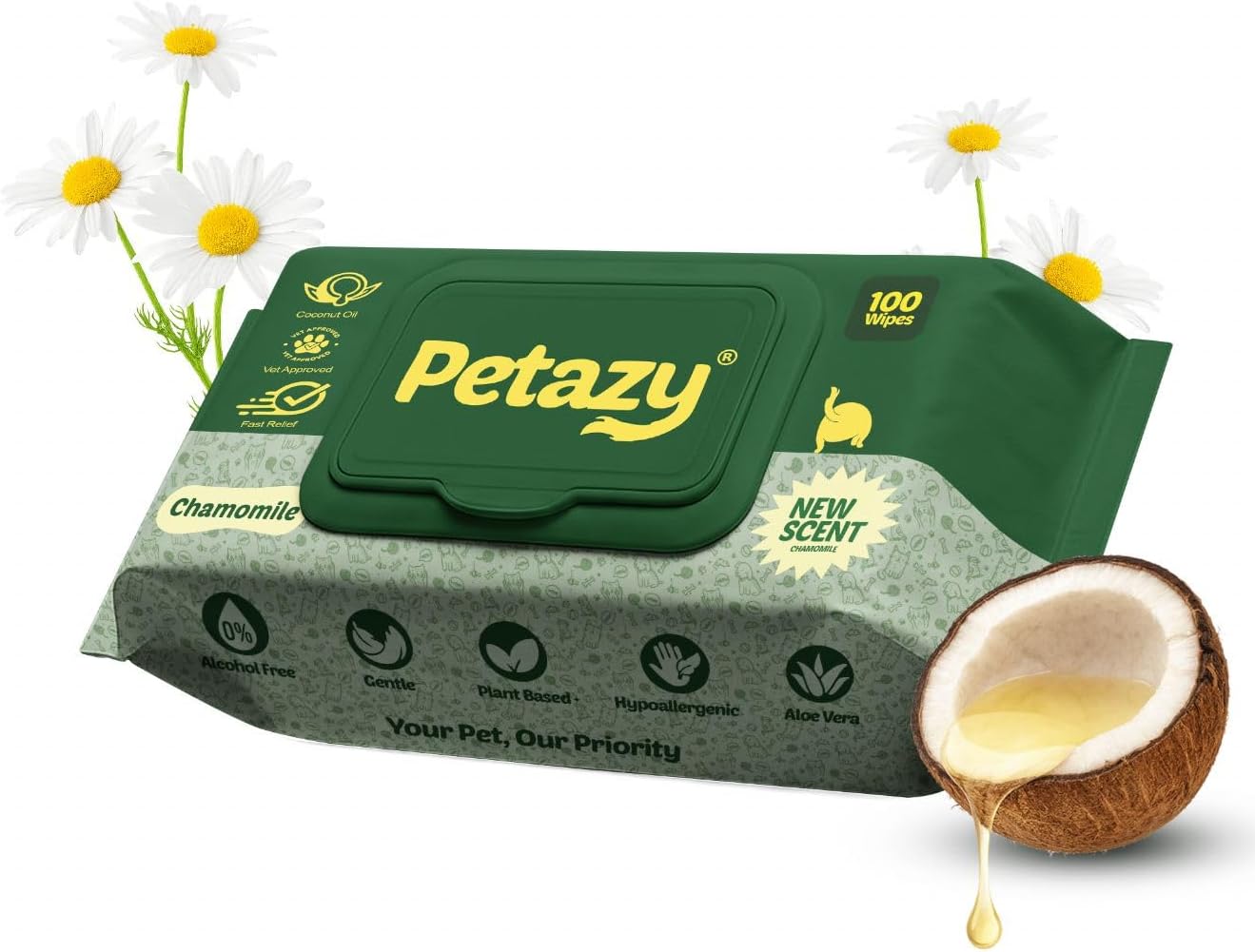 Organic Pet Wipes for Dogs