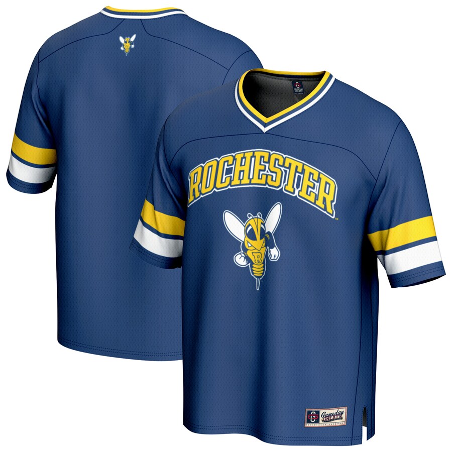 Youth GameDay Greats Blue Rochester Yellow Jackets Football Jersey - Jersey