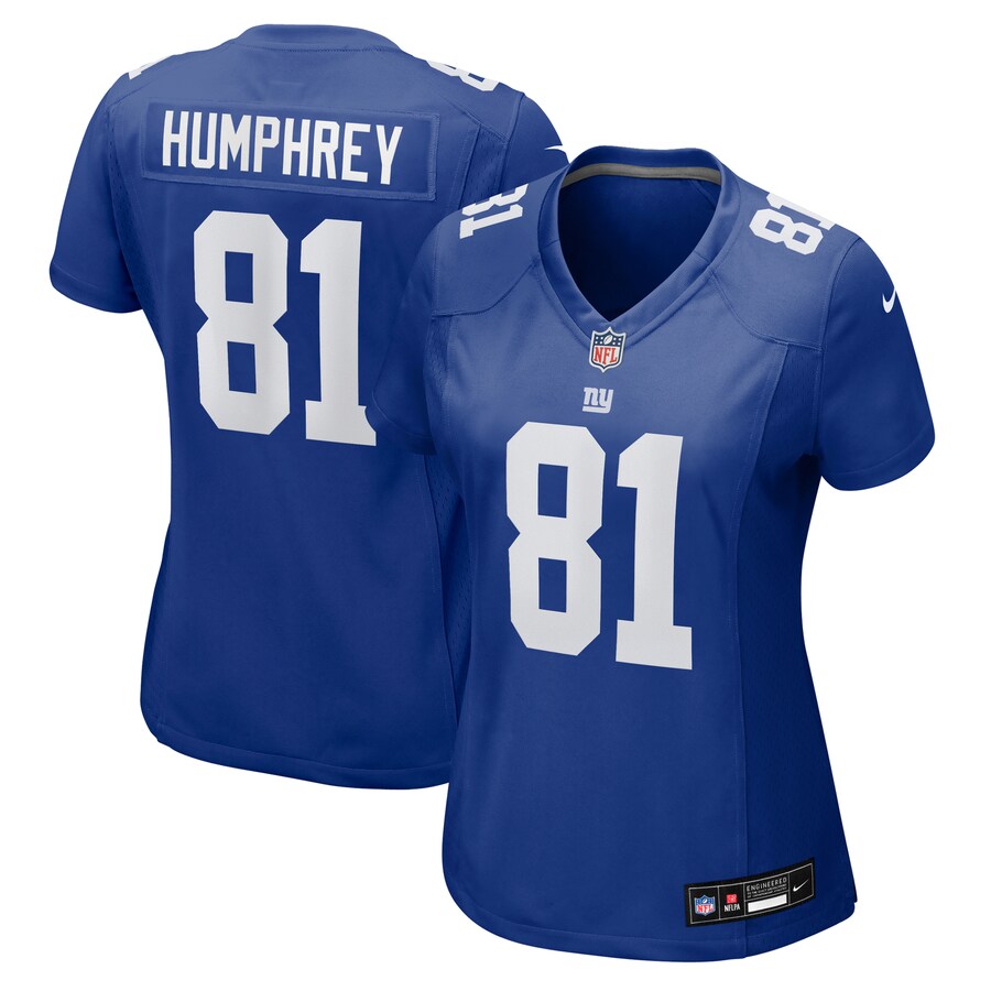 Women's New York Giants Lil'Jordan Humphrey Nike Royal Team Game Jersey - Jersey
