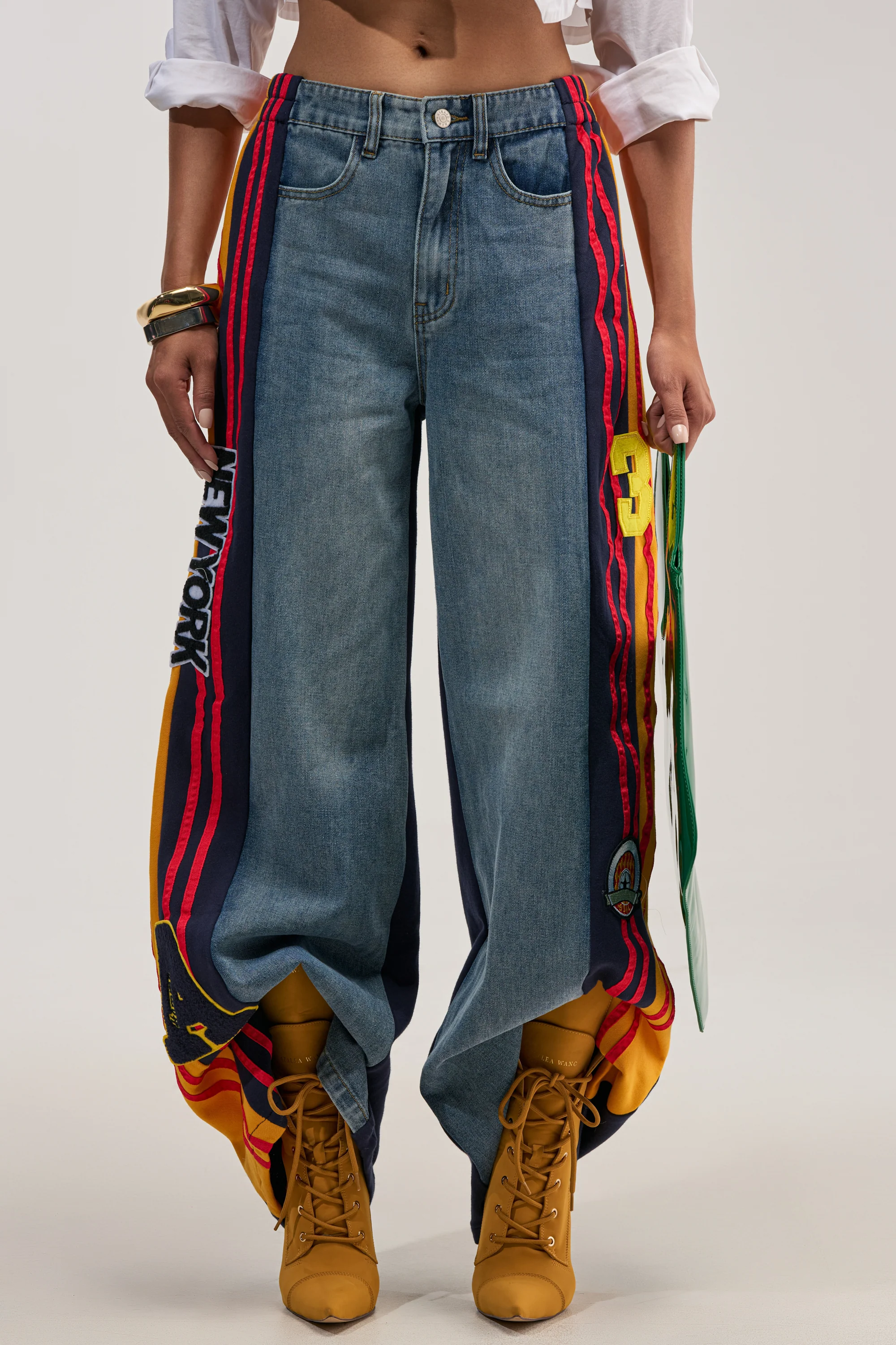 LIGHTS OUT TWO-IN-ONE JEANS - Akira Wear