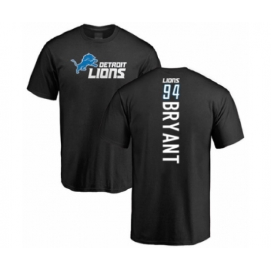 Football Detroit Lions #94 Austin Bryant Black Backer T-Shirt - Jersey