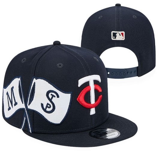 MLB Minnesota Twins Stitched Snapback Hats 2026.1- - Jersey