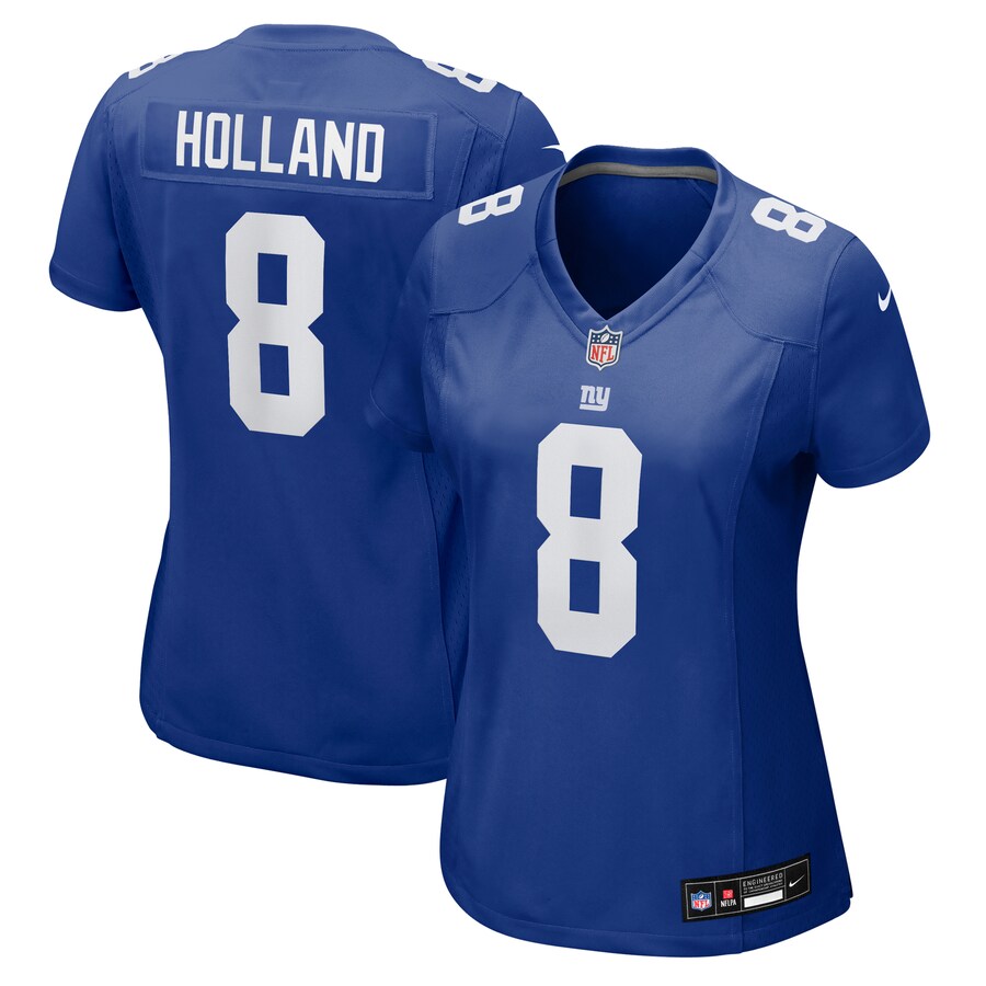 Women's New York Giants Jevon Holland Nike Royal Team Game Jersey - Jersey