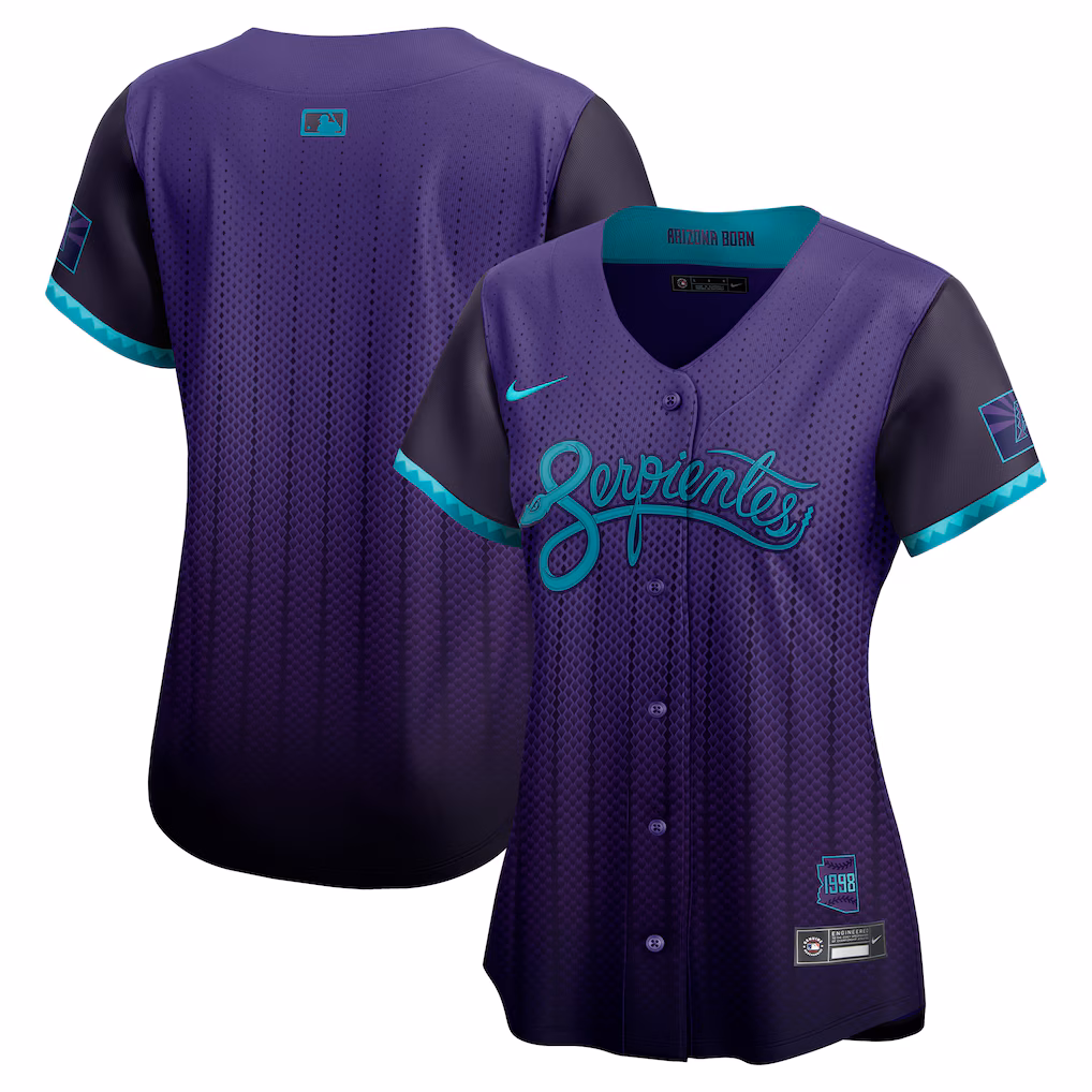 Women's Arizona Diamondbacks Nike Purple 2025 City Connect Limited Jersey - Jersey
