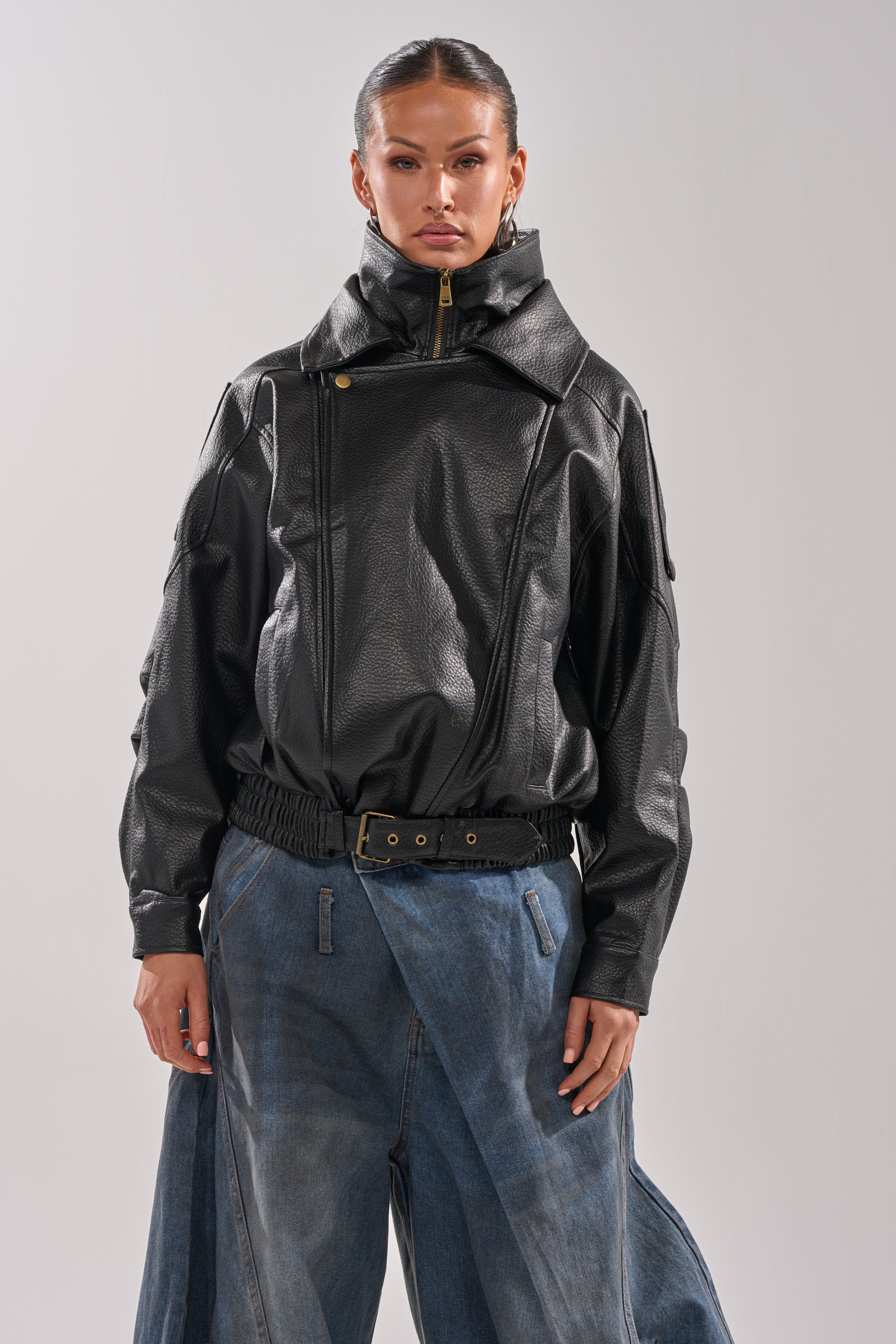 ERIKKA OVERSIZED MOTO - Akira Wear