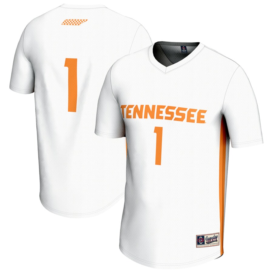 Youth GameDay Greats  White Tennessee Volunteers Soccer Fashion Jersey - Jersey