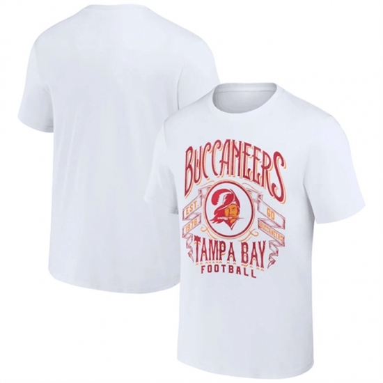 Men's Tampa Bay Buccaneers White X Darius Rucker Collection Vintage Football T Shirt - Jersey