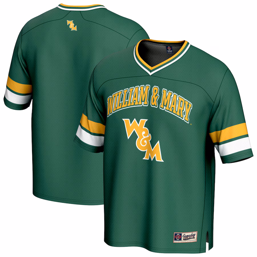 Men's GameDay Greats Green William & Mary Tribe Football Jersey - Jersey