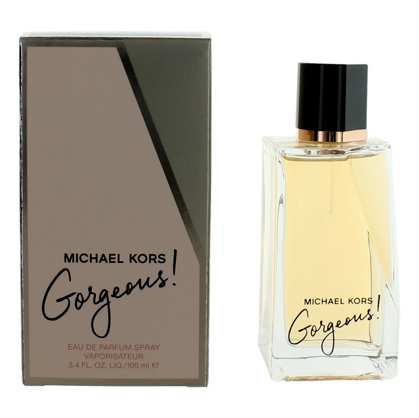 2pcs Michael Kors Gorgeous by Michael Kors, 3.4 oz Eau De Parfum Spray for Women