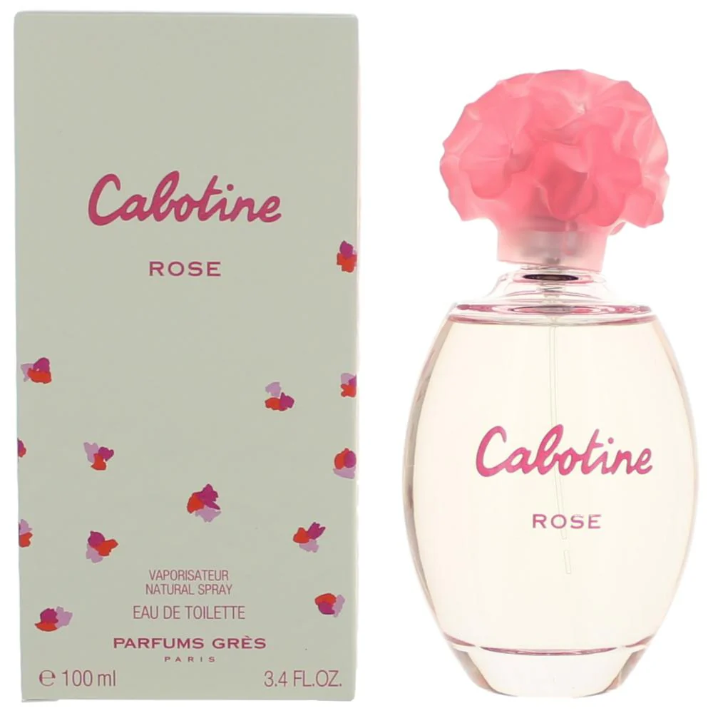 2pcs Cabotine Rose by Parfums Gres, 3.4 oz Eau De Toilette Spray for Women