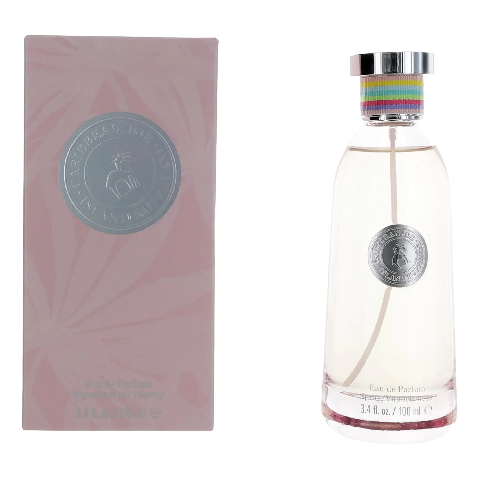 2pcs Caribbean Joe Paradise Isle by Caribbean Joe, 3.4 oz Eau de Parfum Spray for Women